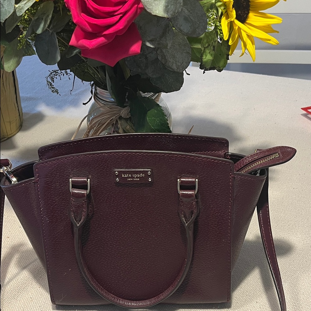 Kate Spade Deep Burgundy Satchel